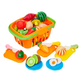 46 Piece Play Food Set For Ages 3 and Up Multicolor Multi-color Unisex Child