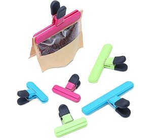 6 Pcs Chip Bag Clips Bag Clips Kitchen Clips Chip Bag Sealing Clips for Food Bag