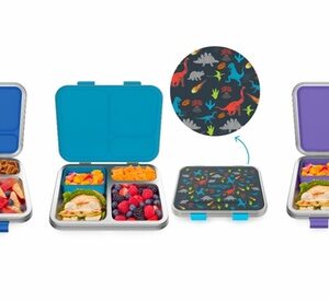 Bentgo Kids Stainless Steel Leak-Resistant Lunch Box Fuchisa