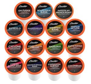 Brooklyn Beans Assorted Variety Pack for Keurig K-Cup Brewers 40 Count 40