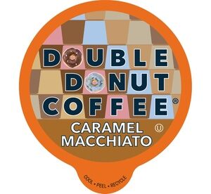 Double Donut Caramel Macchiato Coffee for Keurig K-Cup Brewers 24 or 80 Count 24