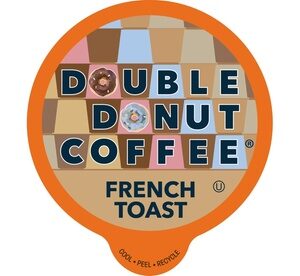 Double Donut French Toast Coffee for all Keurig K-Cup Brewers 24 or 80 Count 24