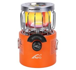 LakeForest 2-In-1 2000W Camping Gas Stove Portable Heater with 3 Heat Modes