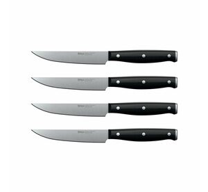 Ninja Foodi Never Dull Essential 4-Piece Steel Steak Knife Set (Black) K12004 4.5 Black Steak Knife