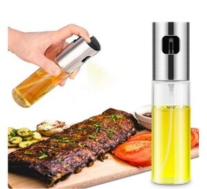 Stainless Olive Oil Sprayer Cooking Mister Spray Pump Fine Bottle Kitchen US Multi-color