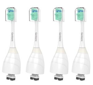 Toothbrush Replacement Brush Heads: 2-Pack / White