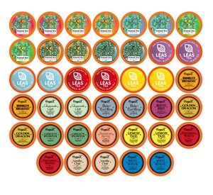 Two Rivers Assorted Tea Variety Sampler for K-Cup Brewers (40-Ct.) 40