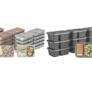 Bentgo 80-Piece Meal Prep Pack Bundle Gleam Metallics Collection