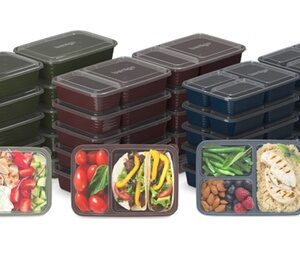 Bentgo Prep 60-Piece Meal Prep Kit Gleam Metallics Collection