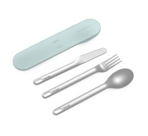 Bentgo Stainless Travel Utensil Set Rose