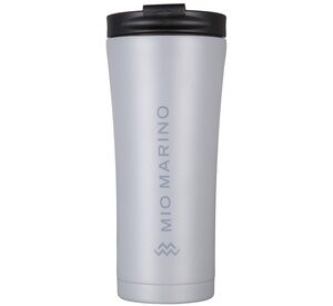 Mio Marino 16oz Stainless Steel Insulated Thermal Travel Mug -BPA Free- Gift Box 16 oz. Cobalt Blue