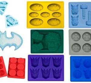 Superhero Silicone Molds Ice Trays - Make: Ice Chocolate Crayons and More Thor